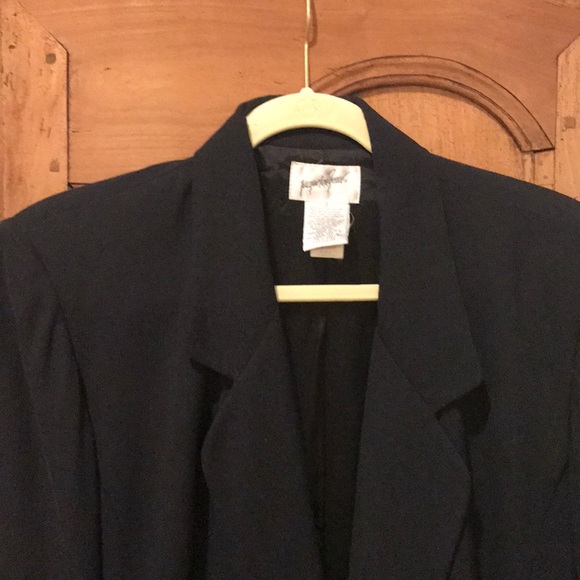 Jacqueline Ferrar Jackets & Blazers - Dark Navy/Black Jaqueline Ferrar Jacket